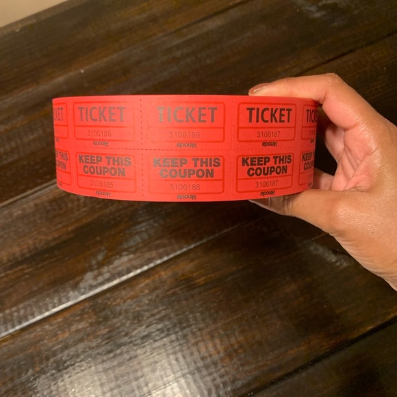 Raffle Tickets - Consecutively Numbered - Picture 2 of 3